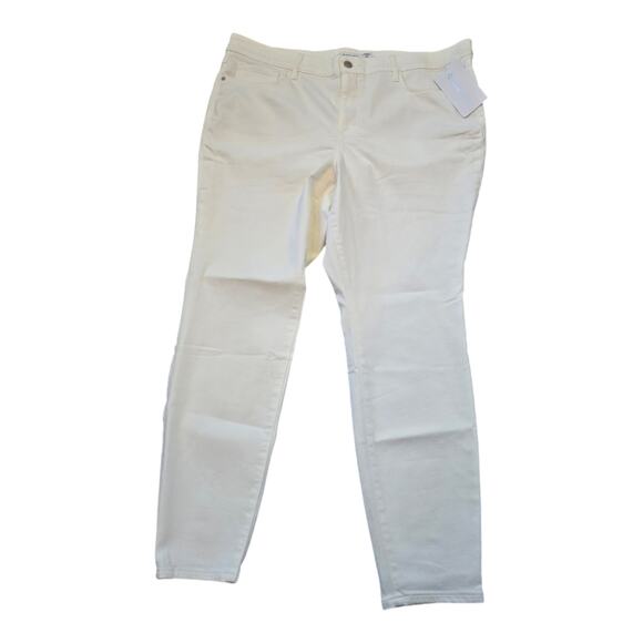 Athleta White Sculptek Ultra Skinny‎ Denim Jeans Plus Size 24W 20W New! - Picture 4 of 7
